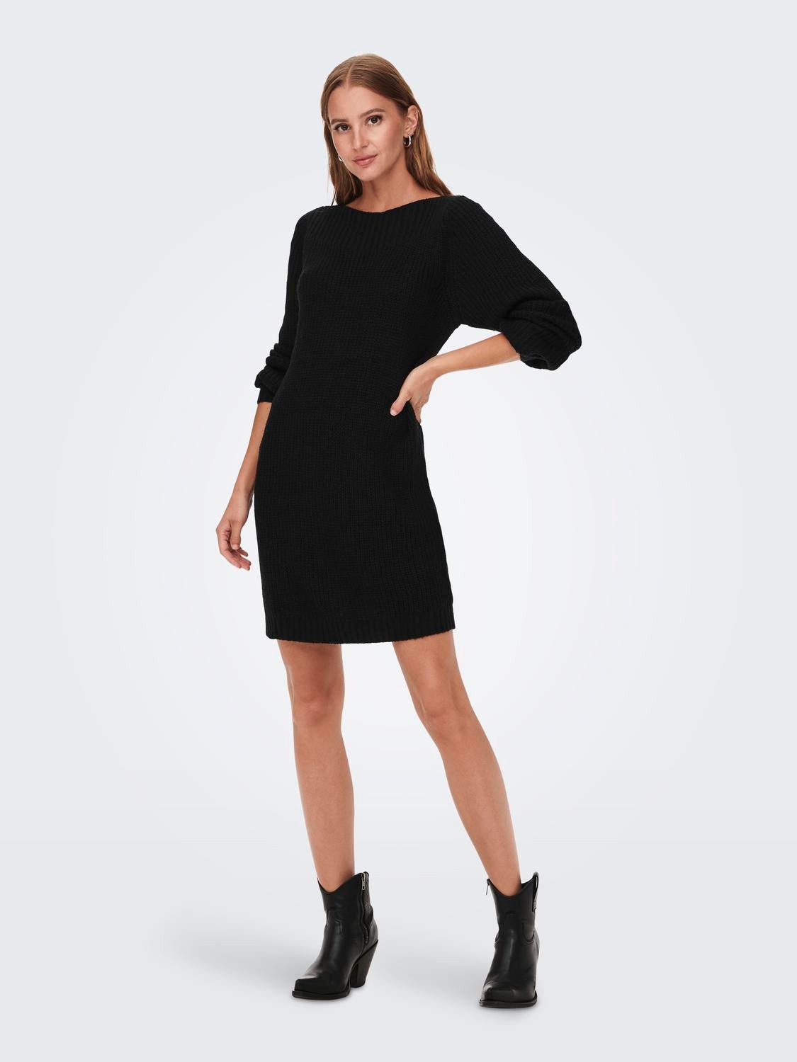 JDYWHITNEY Kurzes Kleid Black