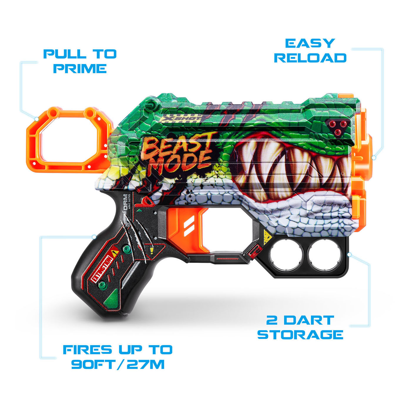 X-Shot Skins Menace met 8 Darts