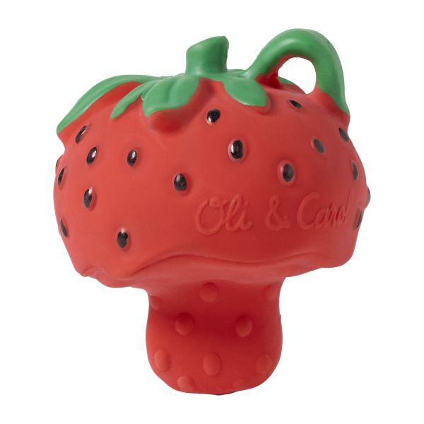 Oli & Carol Sweetie The Strawberry Bijtspeeltje
