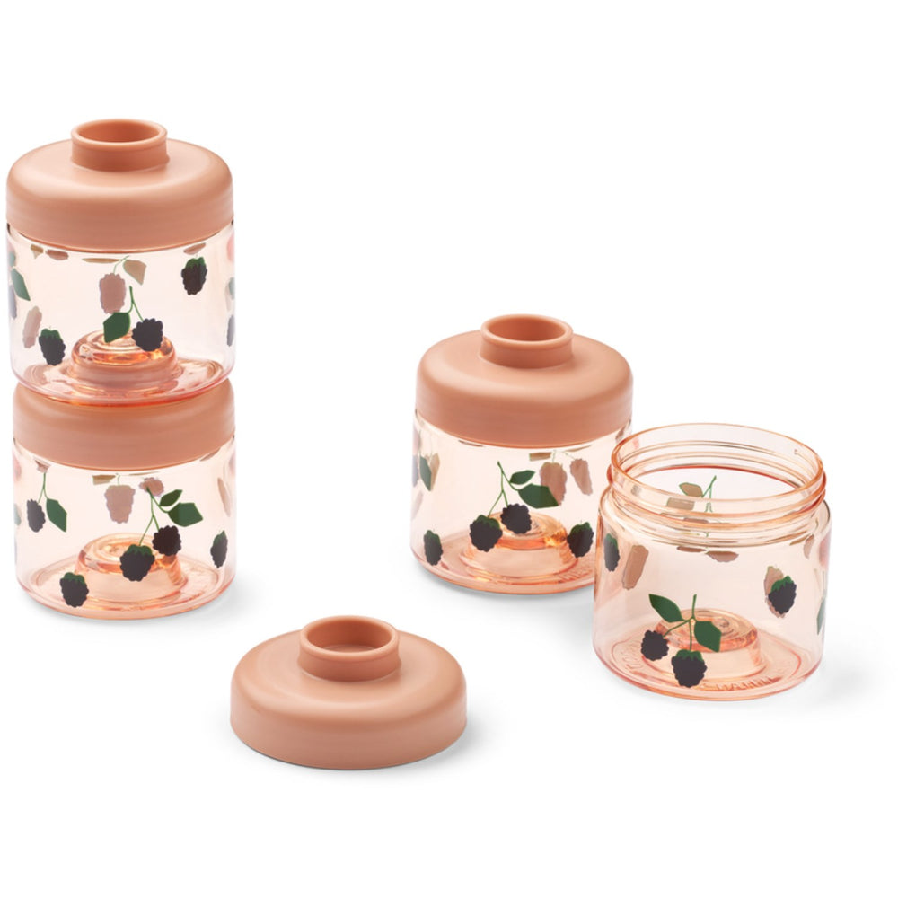 Køb LIEWOOD Berry / Pale Tuscany Dominique Baby Food Tritan Boxes 100ML 4-Pak