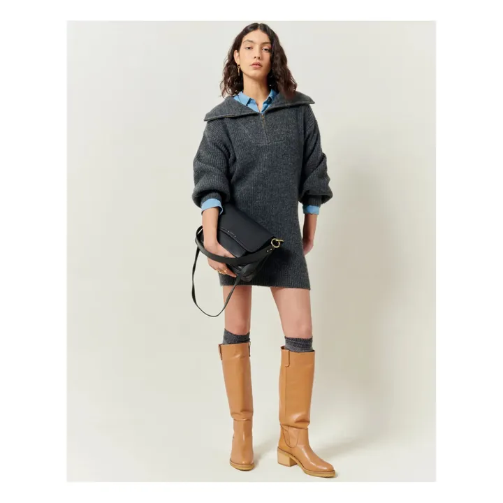 Sessùn Sac Niu Tano Cuir | Noir