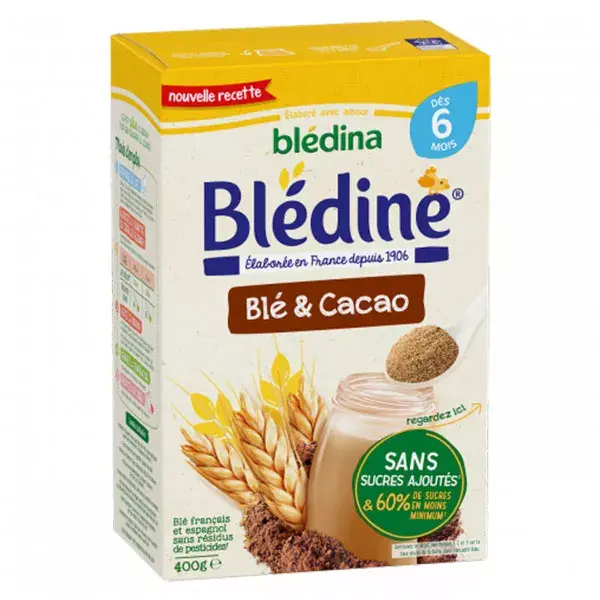 Blédina Blédine Cereal Cacau +6m 400g