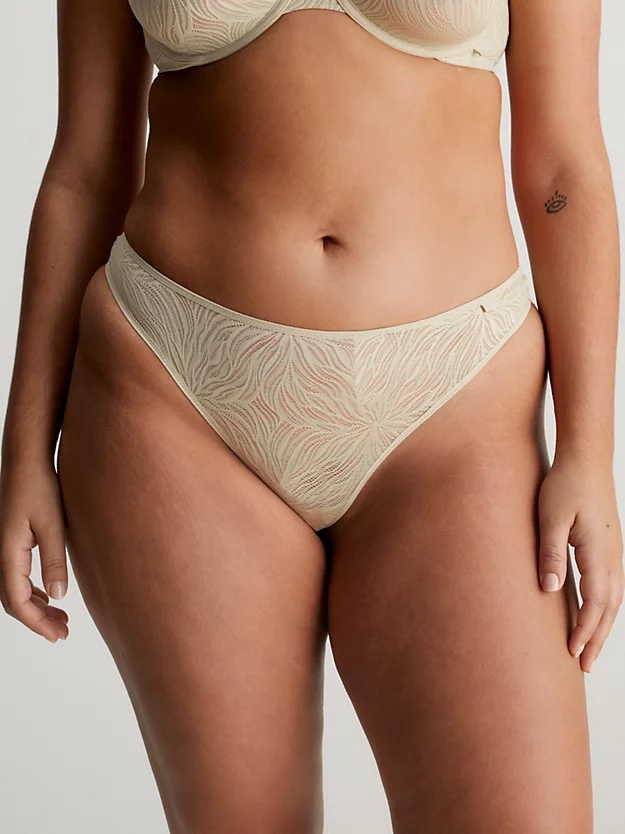 Tanga - Marquisette transparente