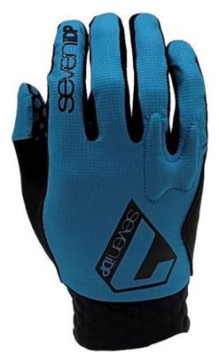 Paire de Gants Longs Seven Project Bleu