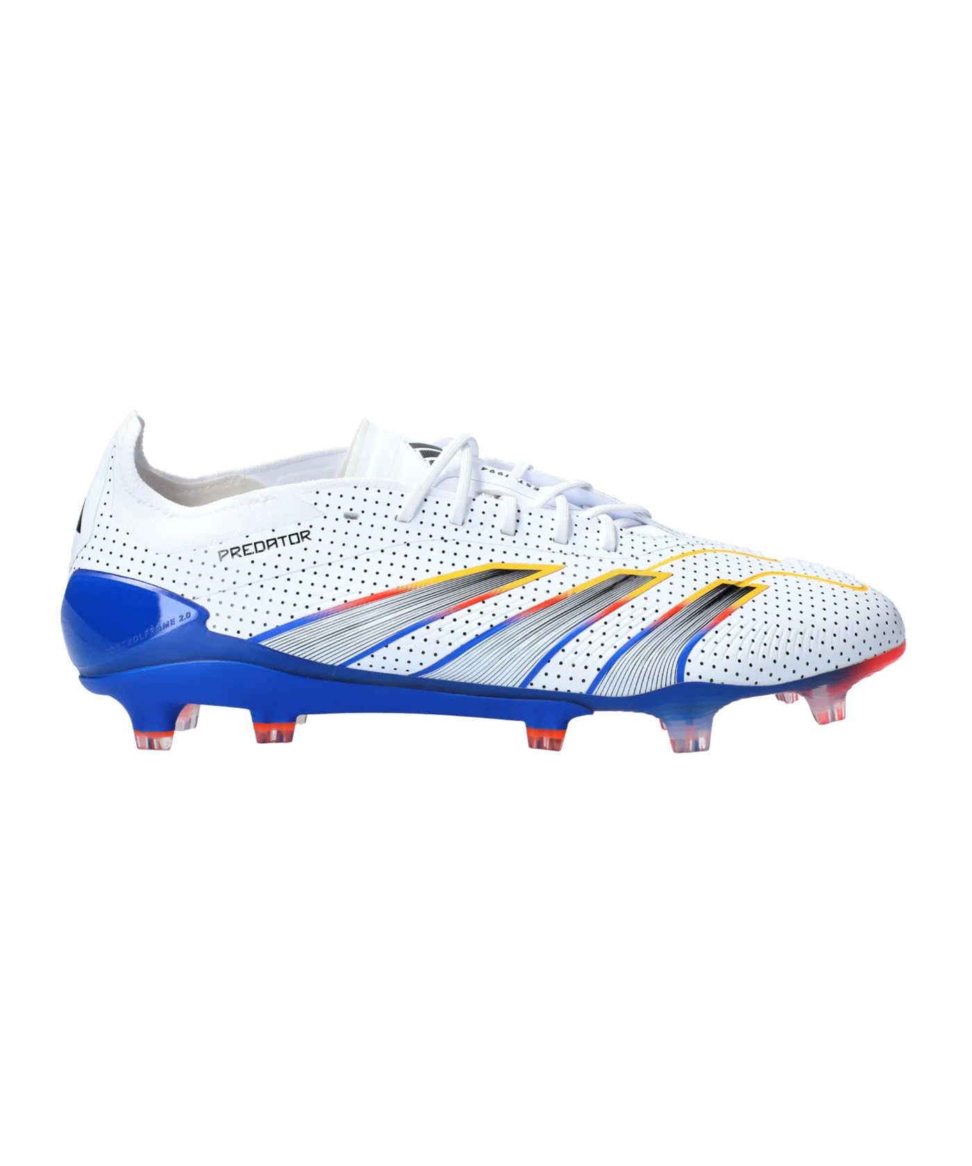 adidas 11teamsports Predator Elite FG Euphoria Weiss Rot Blau