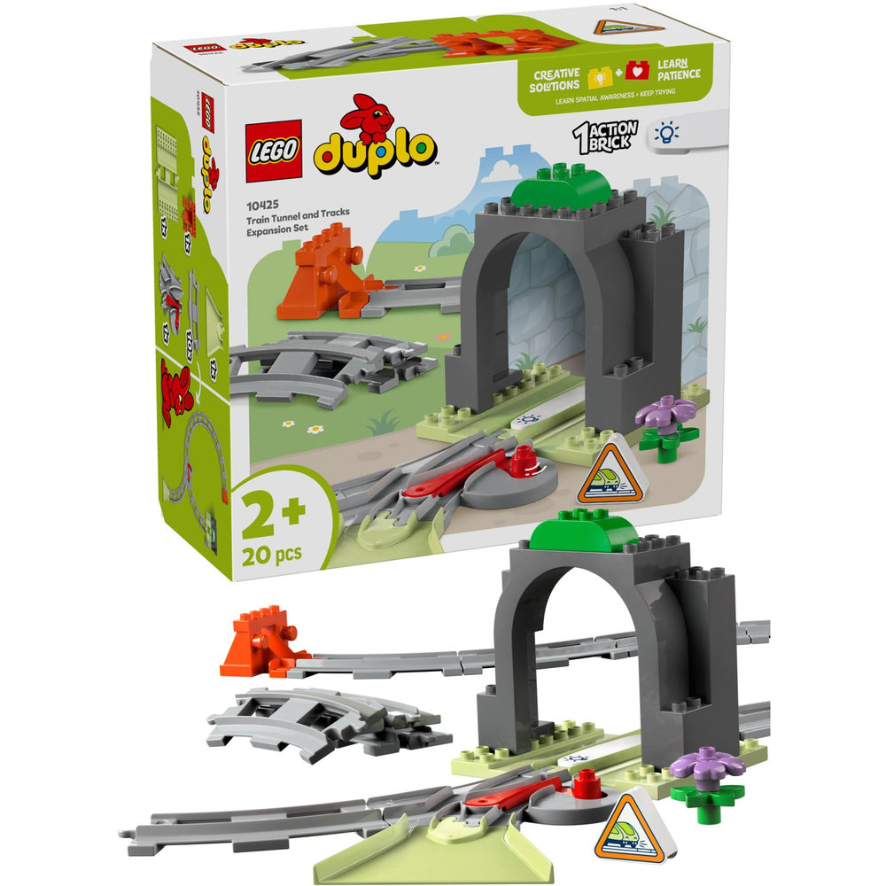 Køb LEGO® DUPLO Town - Togtunnel Og Spor – Udvidelsessæt 10425