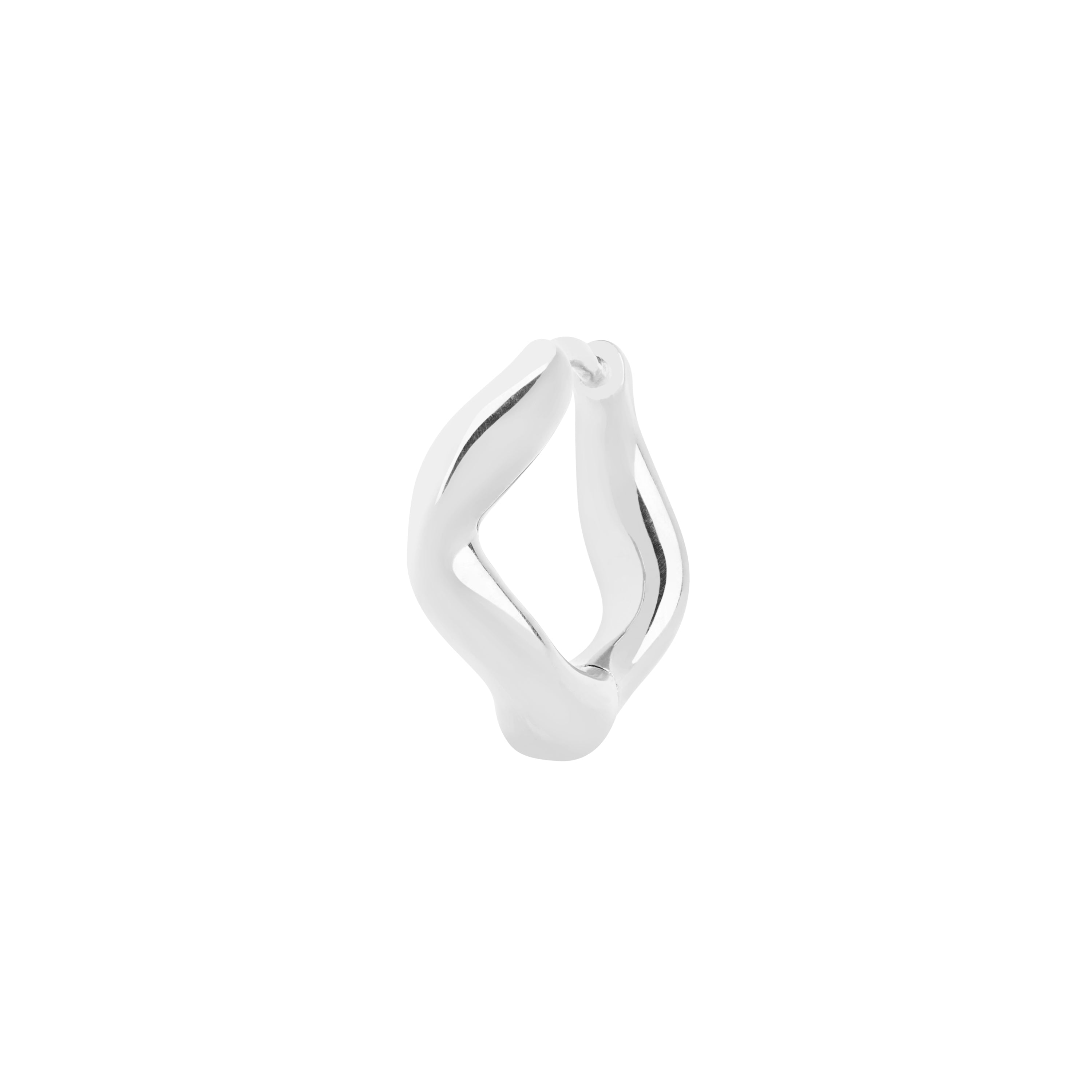 Maria Black  Anil 8 Huggie ørering - sølv