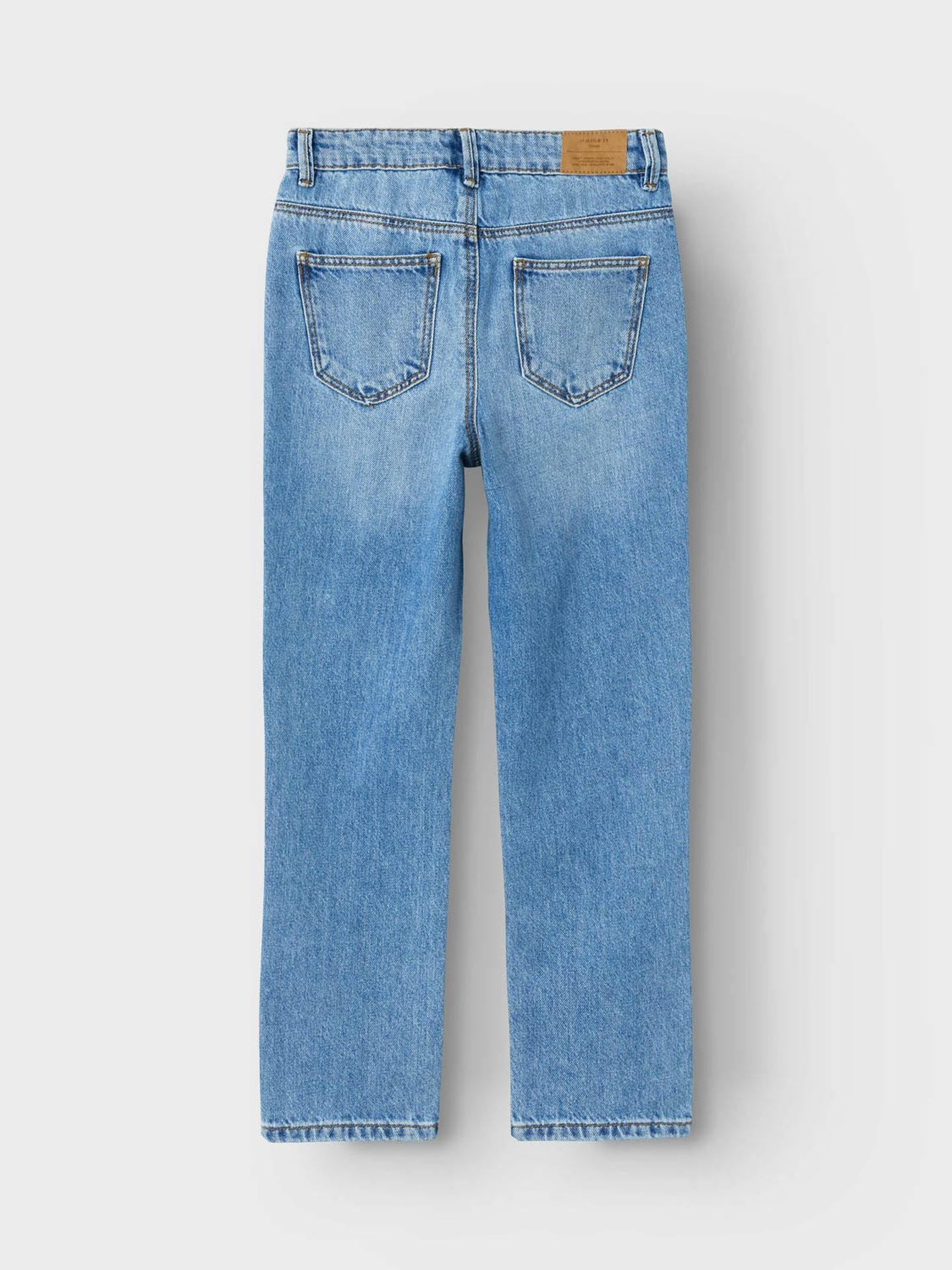 Rose High Waist Straight Jeans 9222-Be