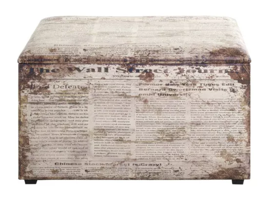 Coffre de Rangement Vintage 