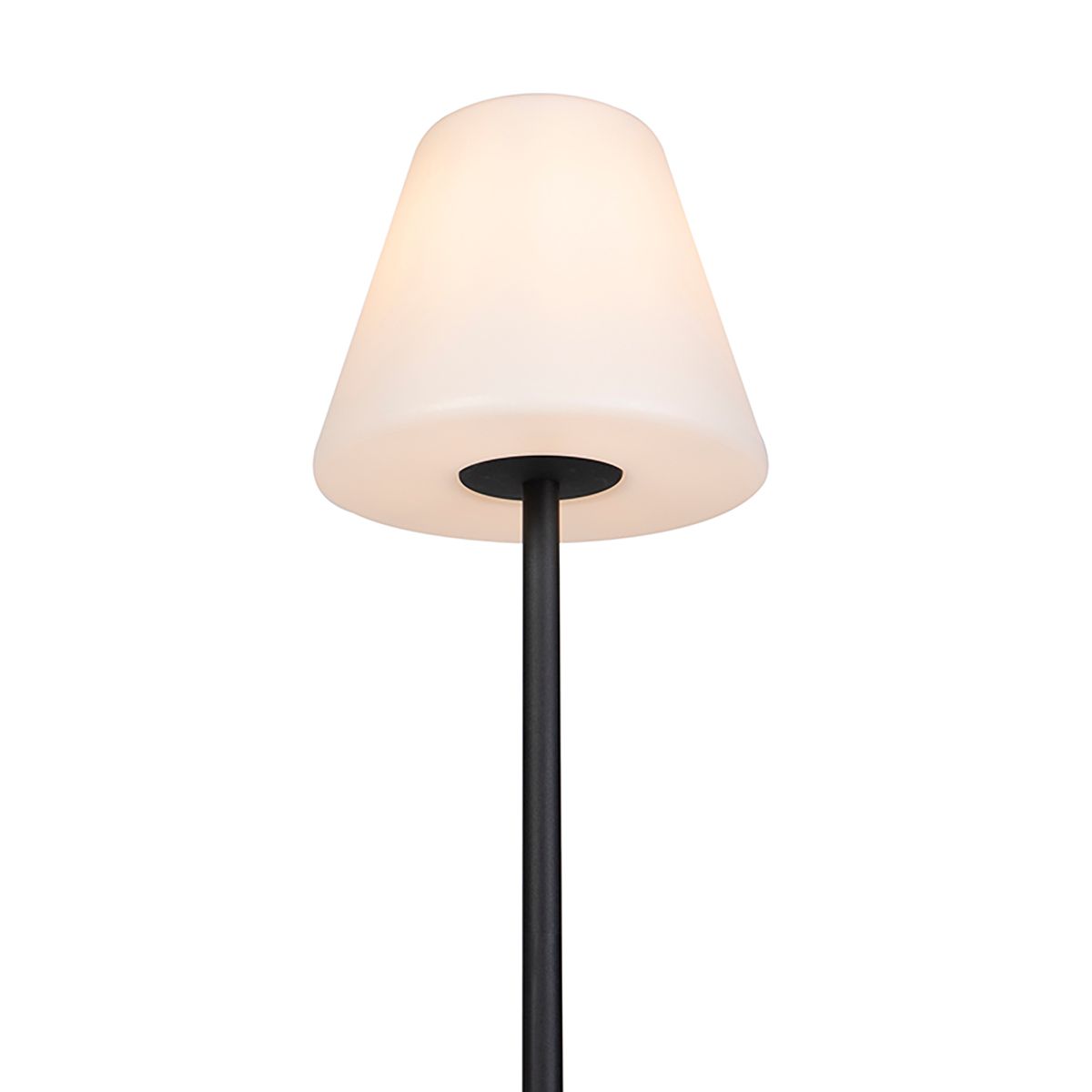 Smart buiten vloerlamp zwart incl. Wifi A60 - Virginia