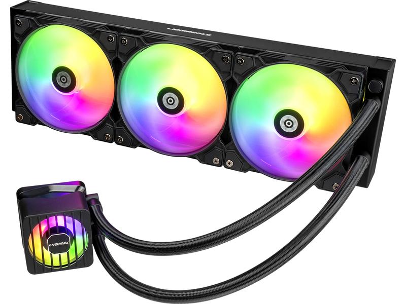Enermax Wasserkühlung LIQMAXFLO 360 AIO-Wasserkühler mit RGB Beleuchtung