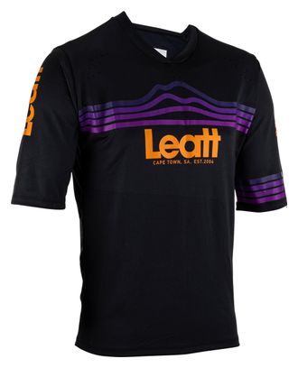 Maillot Manches 3/4 Leatt Enduro 3.0 Noir