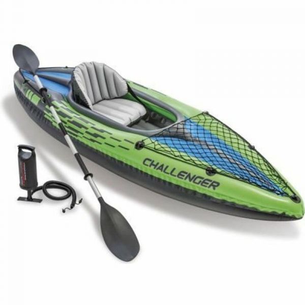 Intex Caiaque Insuflável K1 Challenger C/ 1 Remo (274 X 76 X 33 cm) - 68305NP