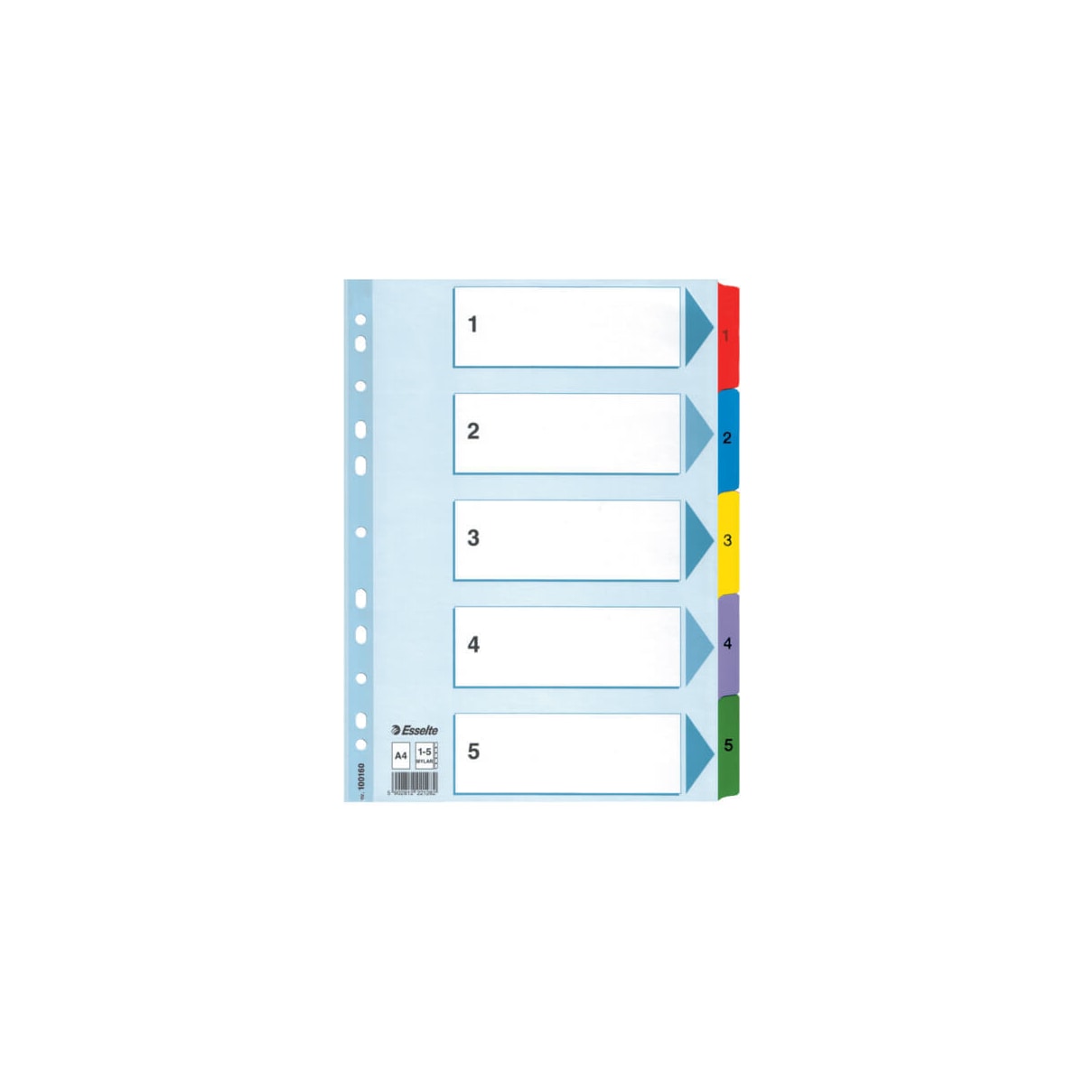 ESSELTE Register Mylar A4/1-5
