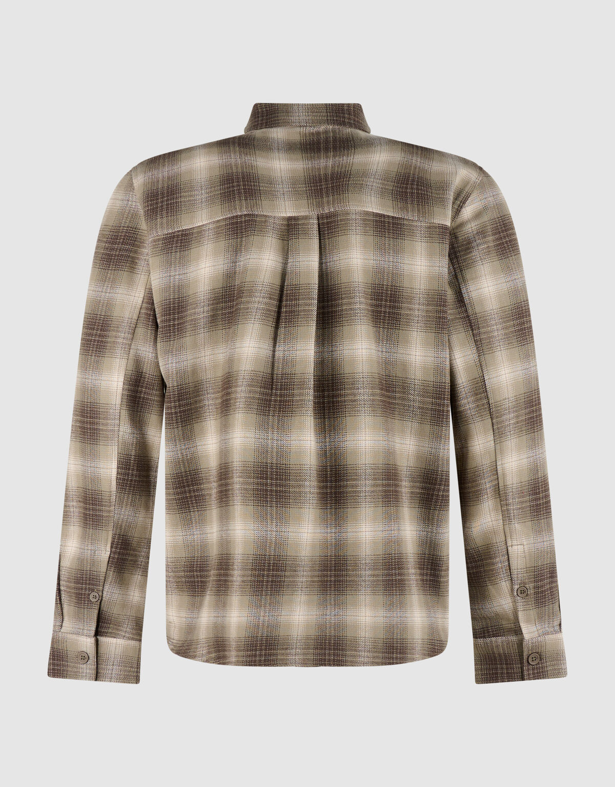 Check Overshirt Groen