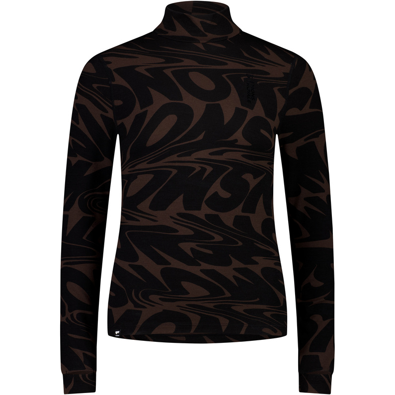Mons Royale Damen Cascade Merino Flex 200 Mock Neck Longsleeve