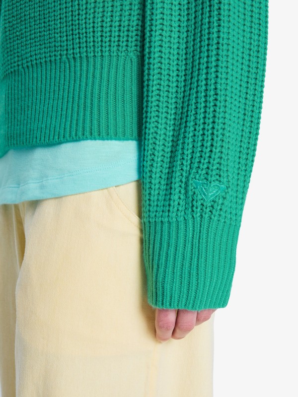 Coming Home Again Pull Vert Femme