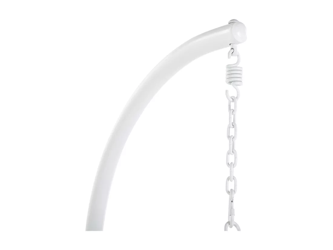 Fauteuil suspendu avec support ALBA Blanc
