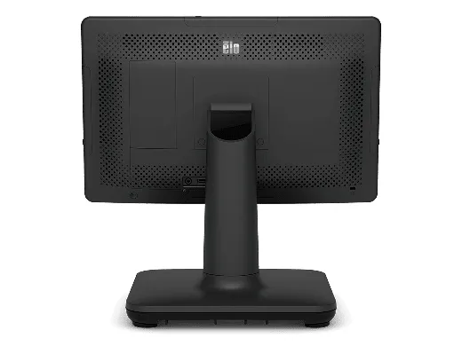 EloPOS System - Med I/O Hub Stand - alt-i-én 1 x Celeron G4900T - RAM 4 GB - SSD 128 GB - UHD Graphics 610 - Gigabit Ethernet - Win 10 IoT Enterprise LTSC 64-bit - skærm: LED 15.6