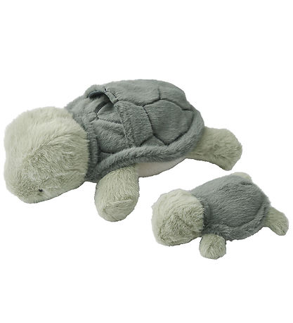 Liewood Kuscheltier - Berto & Baby Turtle - 25 cm - Faune Green