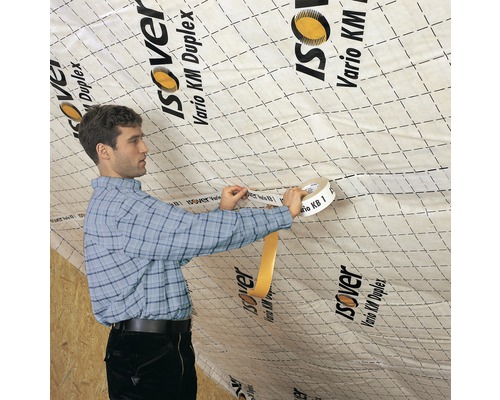 ISOVER Vario® KB1 enkelzijdige folietape voor binnengebruik, 20 m x 60 mm