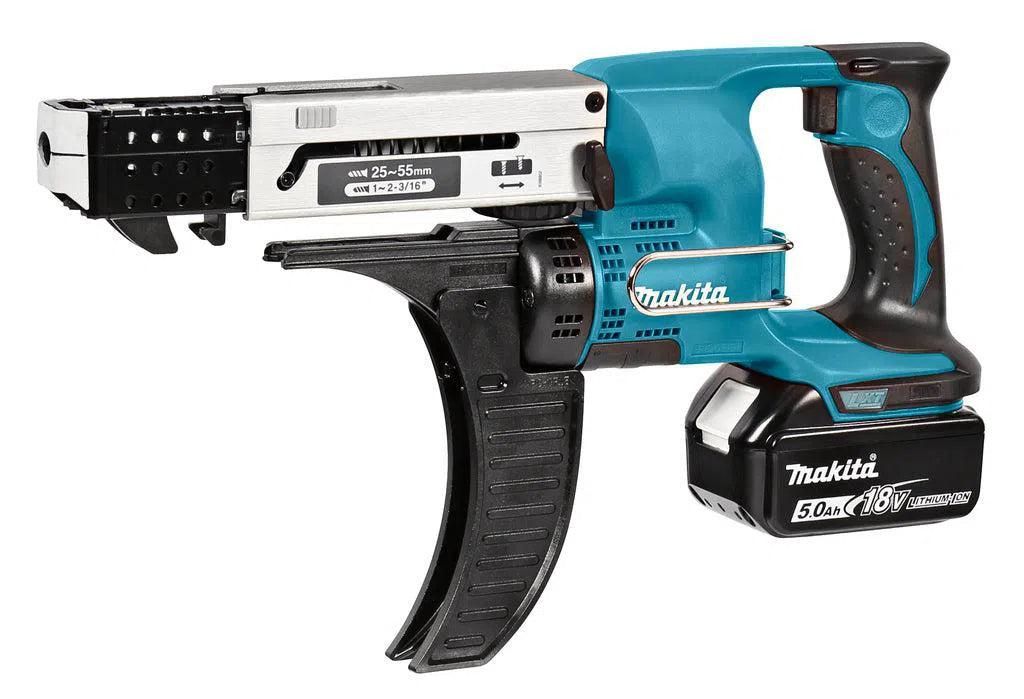 Makita DFR550RTJ Accu bandschroefmachine 25-55mm 18V 5.0Ah in Mbox