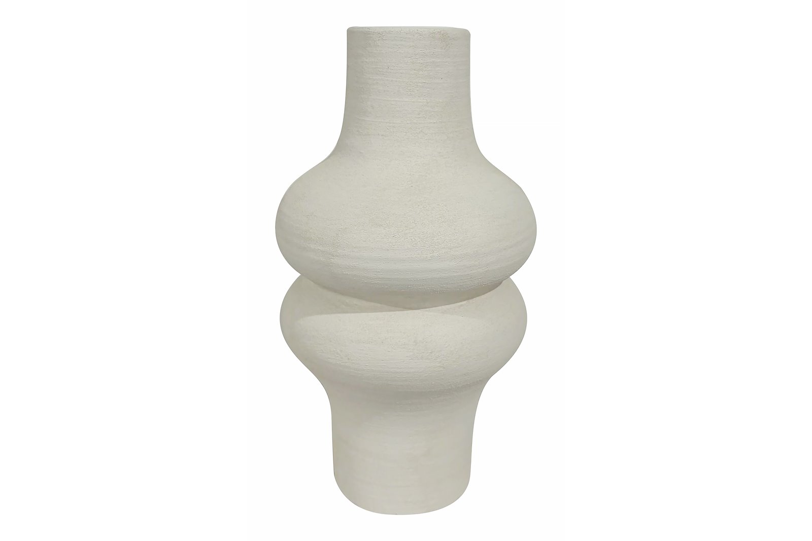 Terre vase Offwhite Ø18 H33,5 cm