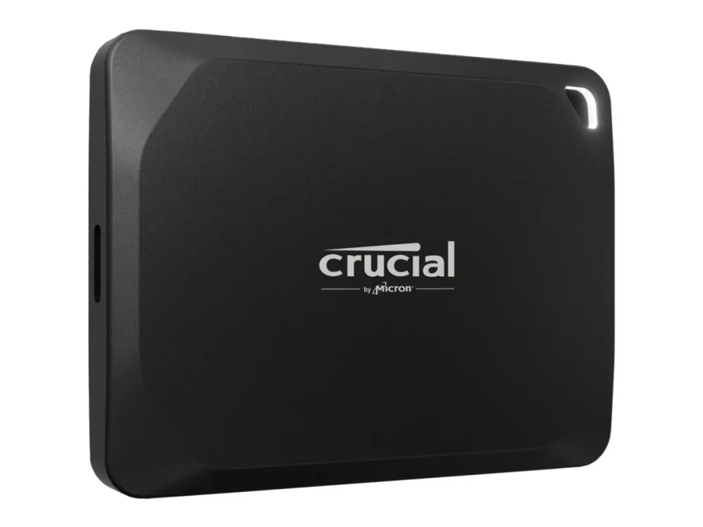 Crucial X10 Pro - SSD - krypteret - 2 TB - ekstern (bærbar) - USB 3.2 Gen 2 (USB-C stikforbindelse) - 256-bit AES