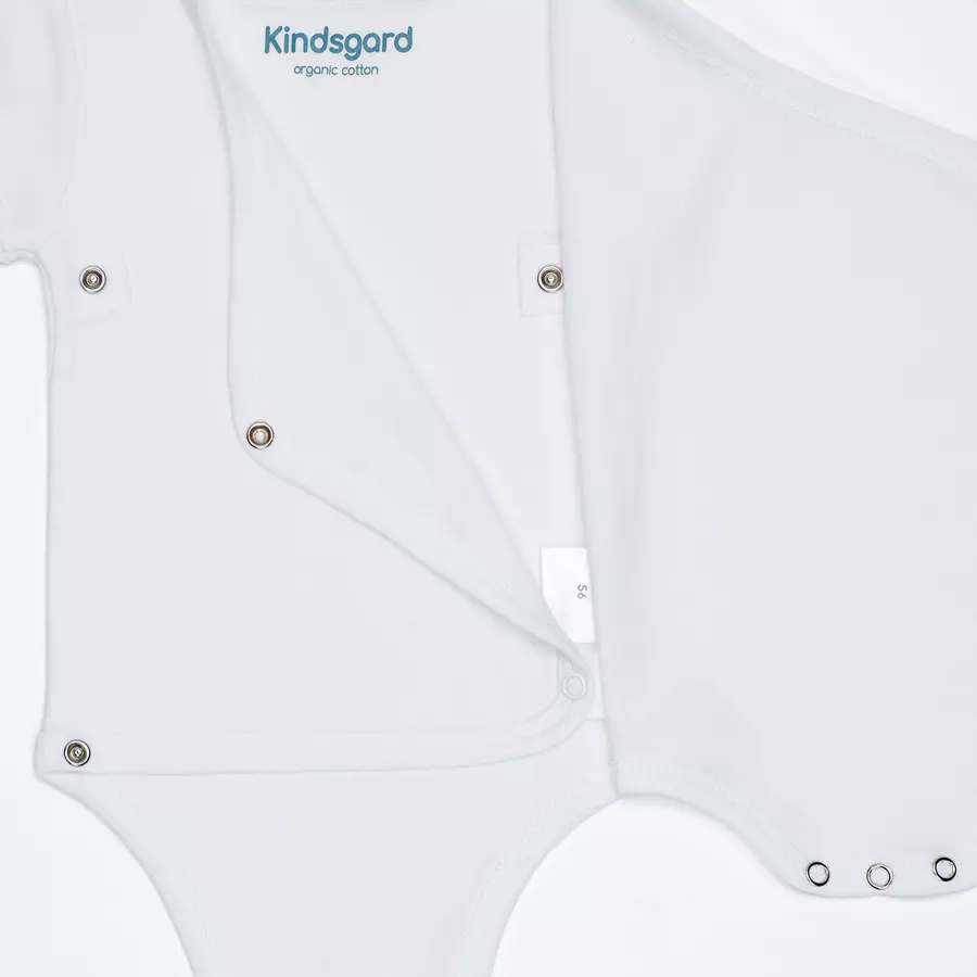 kindsgard Wickelbody trunder 3er-Pack kurzarm multicolor