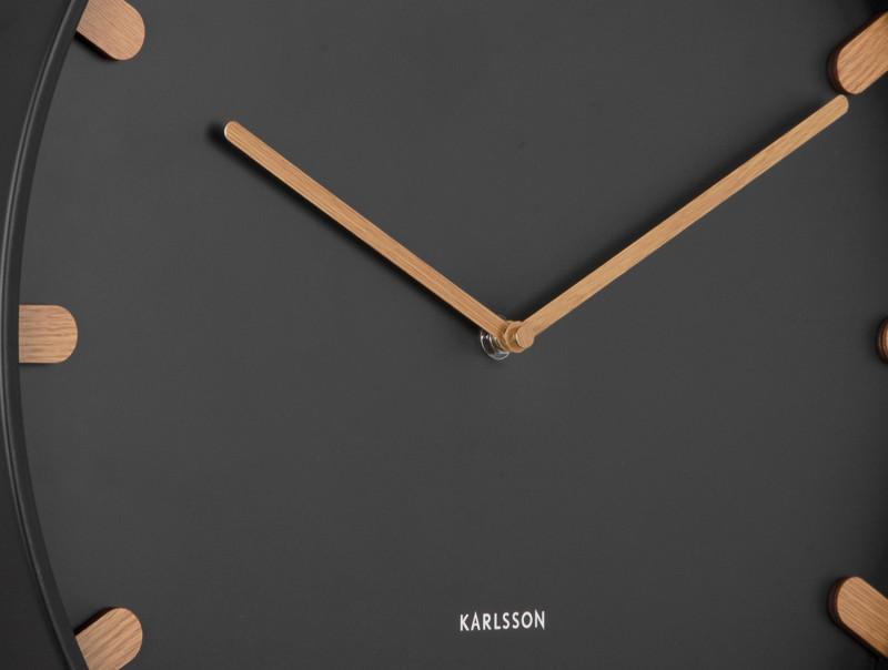 Wall Clock Grace KA5942BK Black