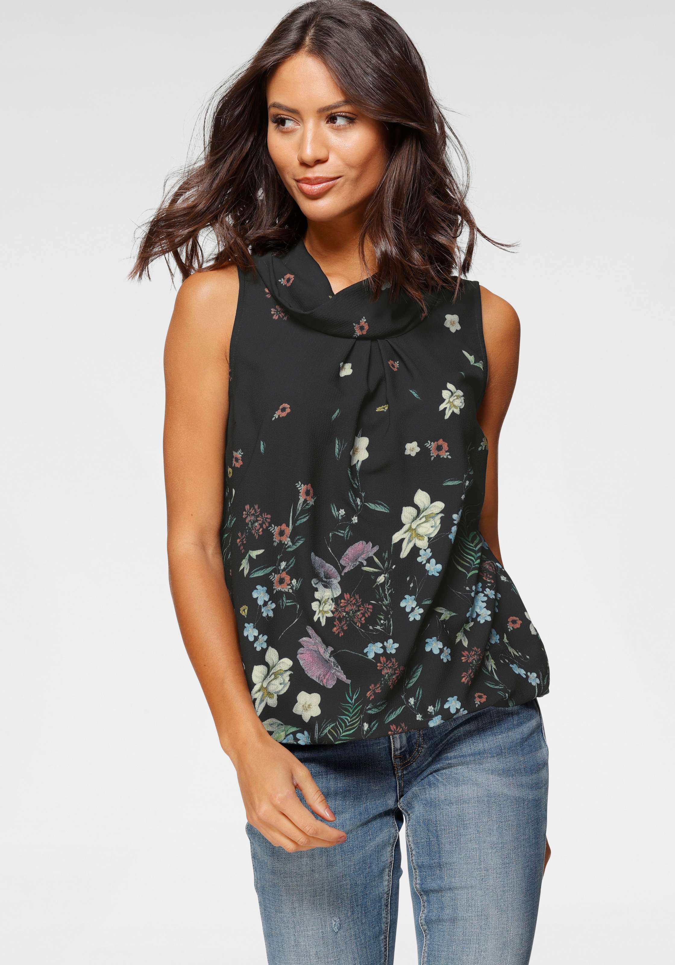 Laura Scott Blusentop , mit verschiedenen Designs