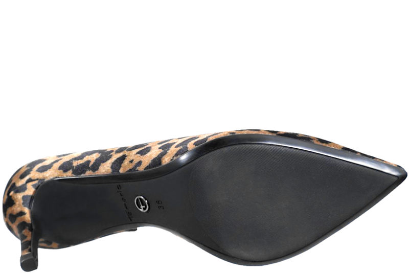 TAMARIS LEOPARD STILET I TEKSTIL