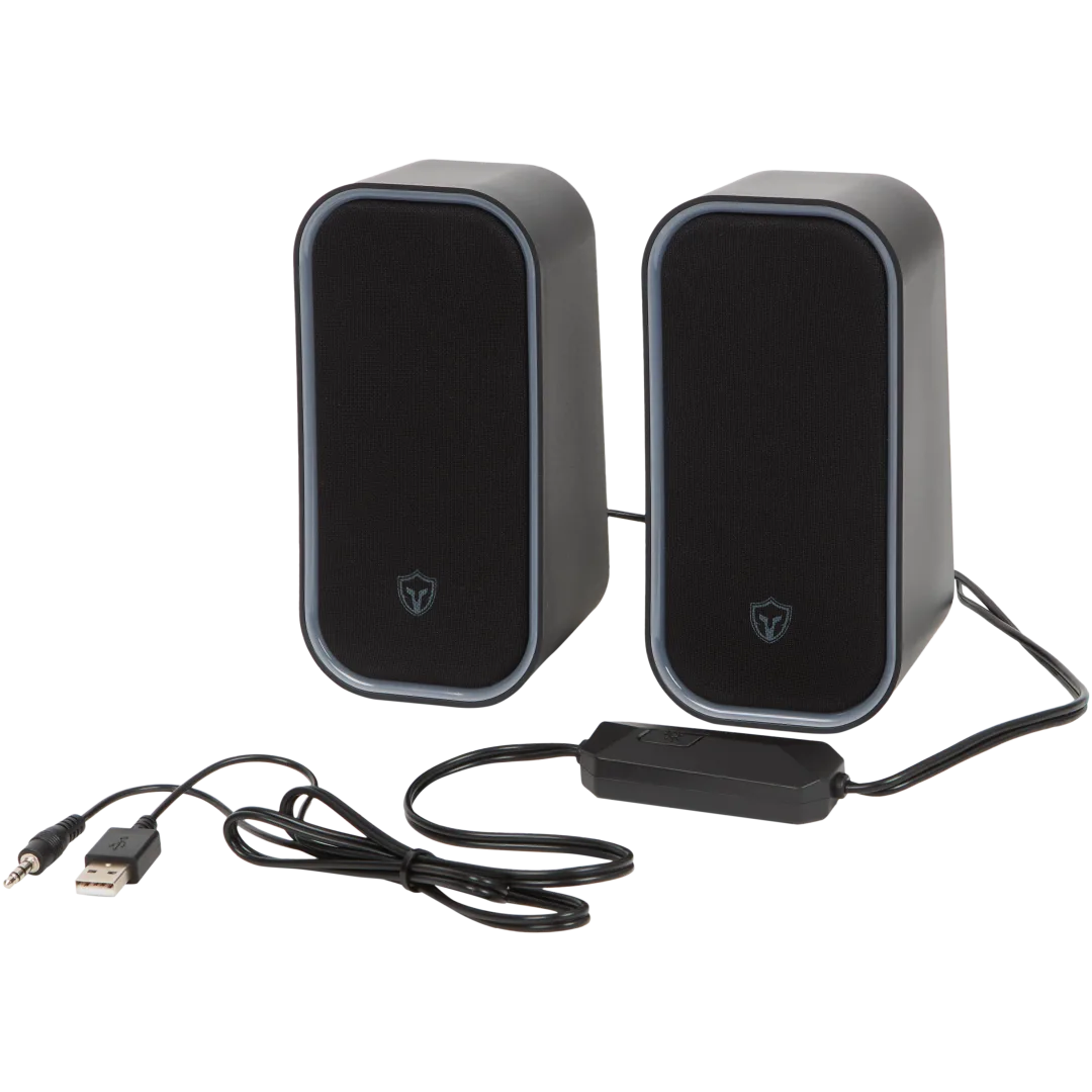 Battletron gaming speakers 2 x 5 watt