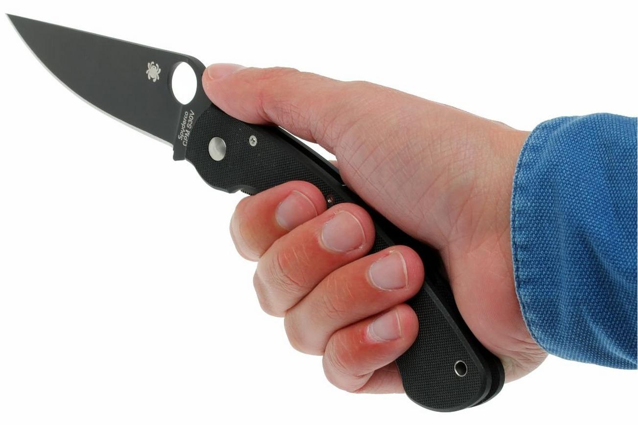 Spyderco Military Black C36GPBK zakmes