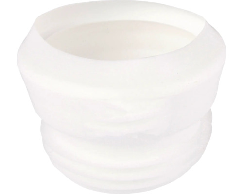 WC-aansluitgarnituur 90 mm wit