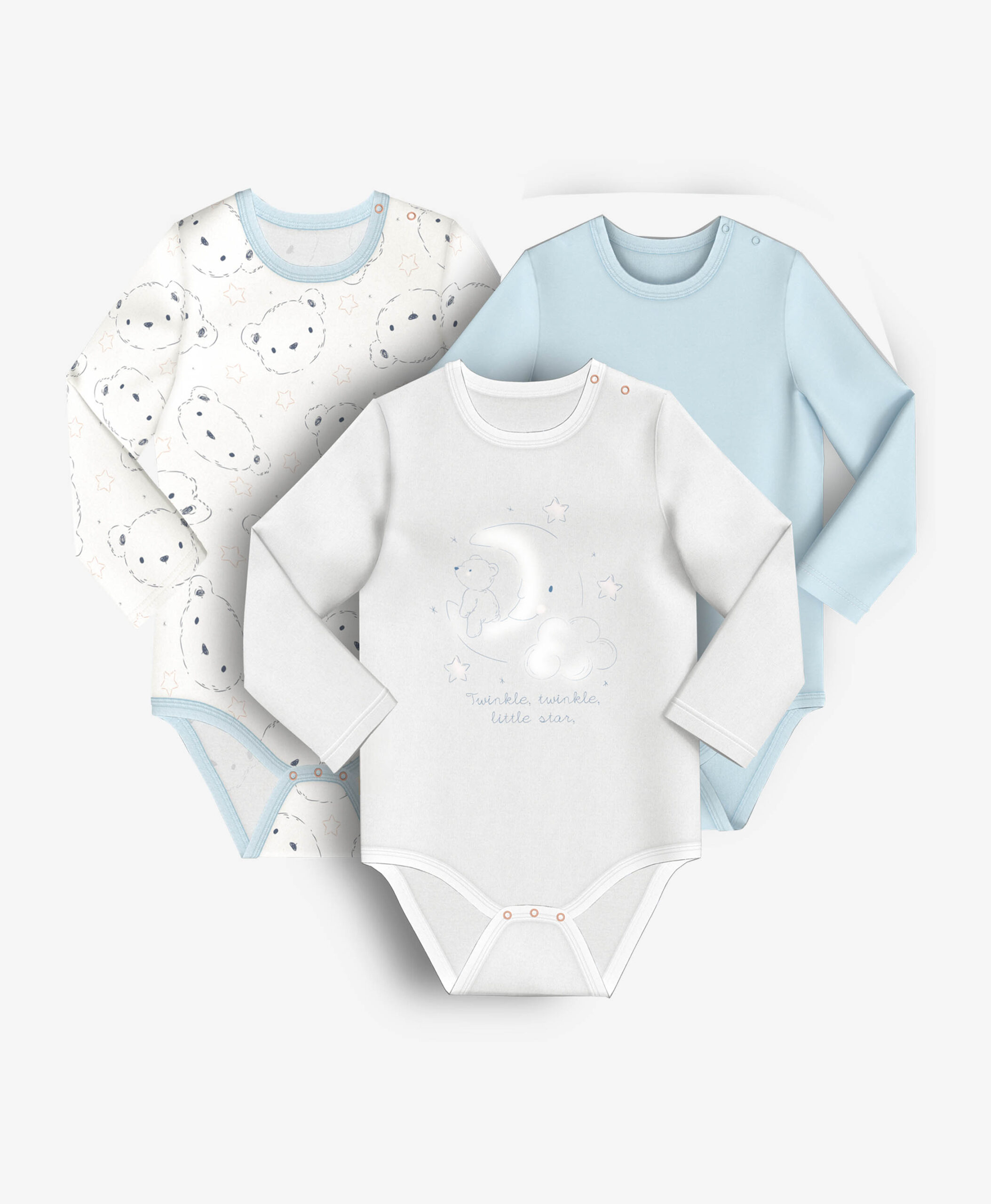 Body's, 3er-Pack, 100% Baumwolle