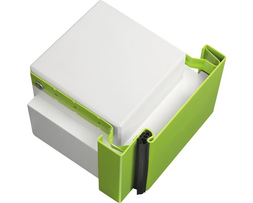 Hörmann metselwerkkozijn 875 x 2000 mm MW 100 Links/rechts bruikbaar Lichtgrijs (RAL 7035) 1-delig kozijn