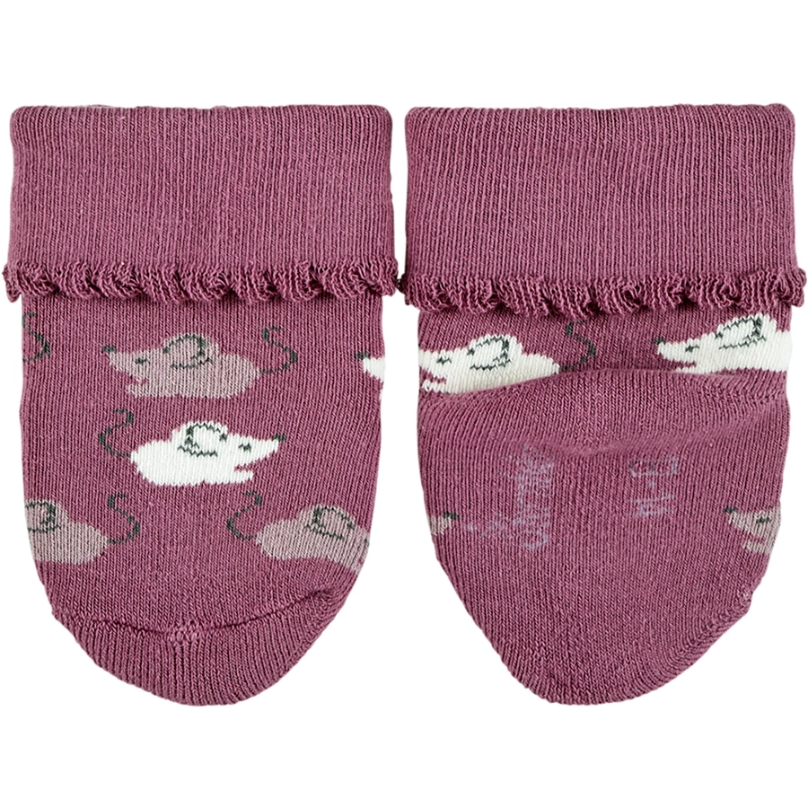 Sterntaler Baby-Söckchen 3er-Pack Mäuse flieder