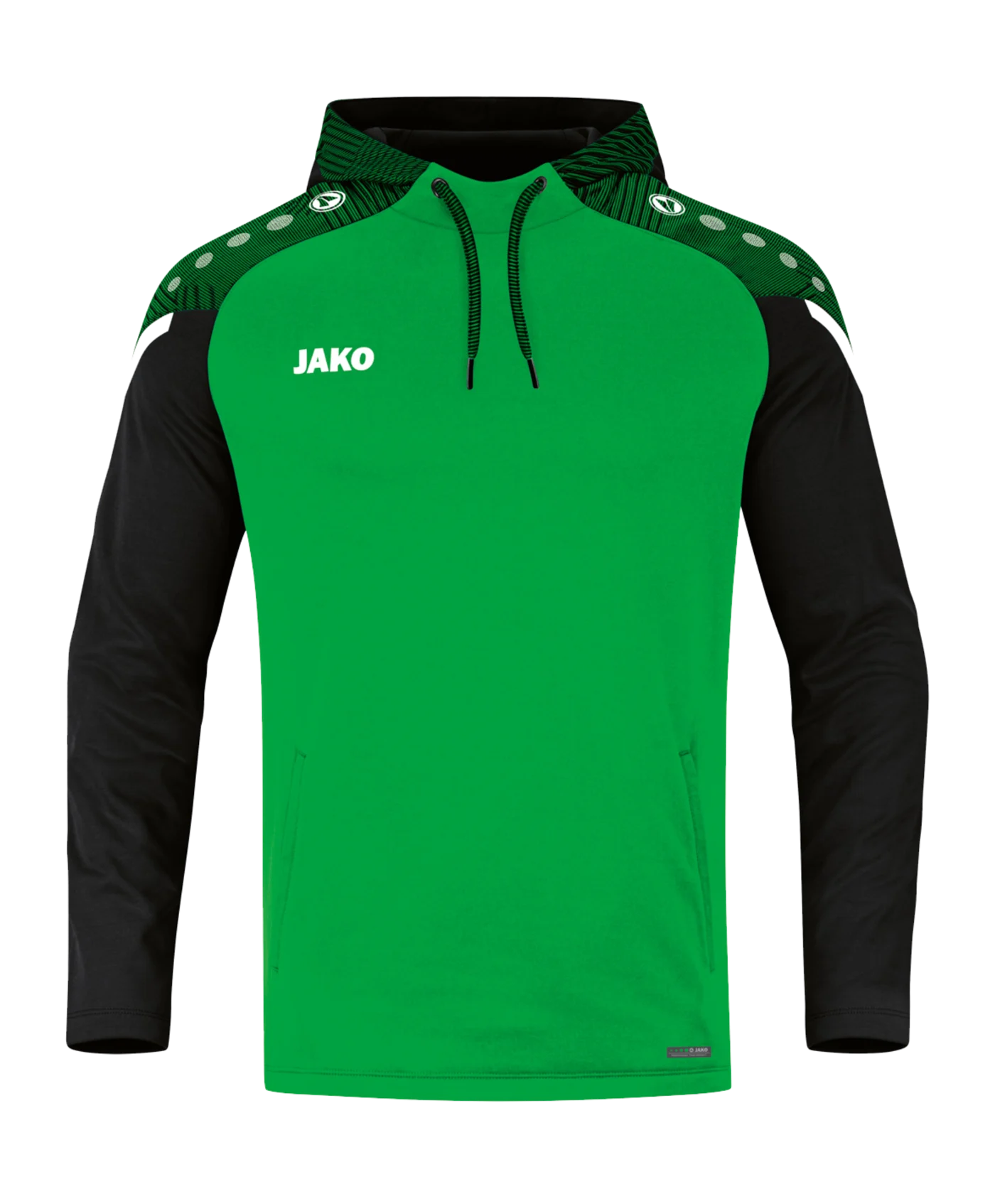 JAKO Performance Hoody Grün Schwarz F221