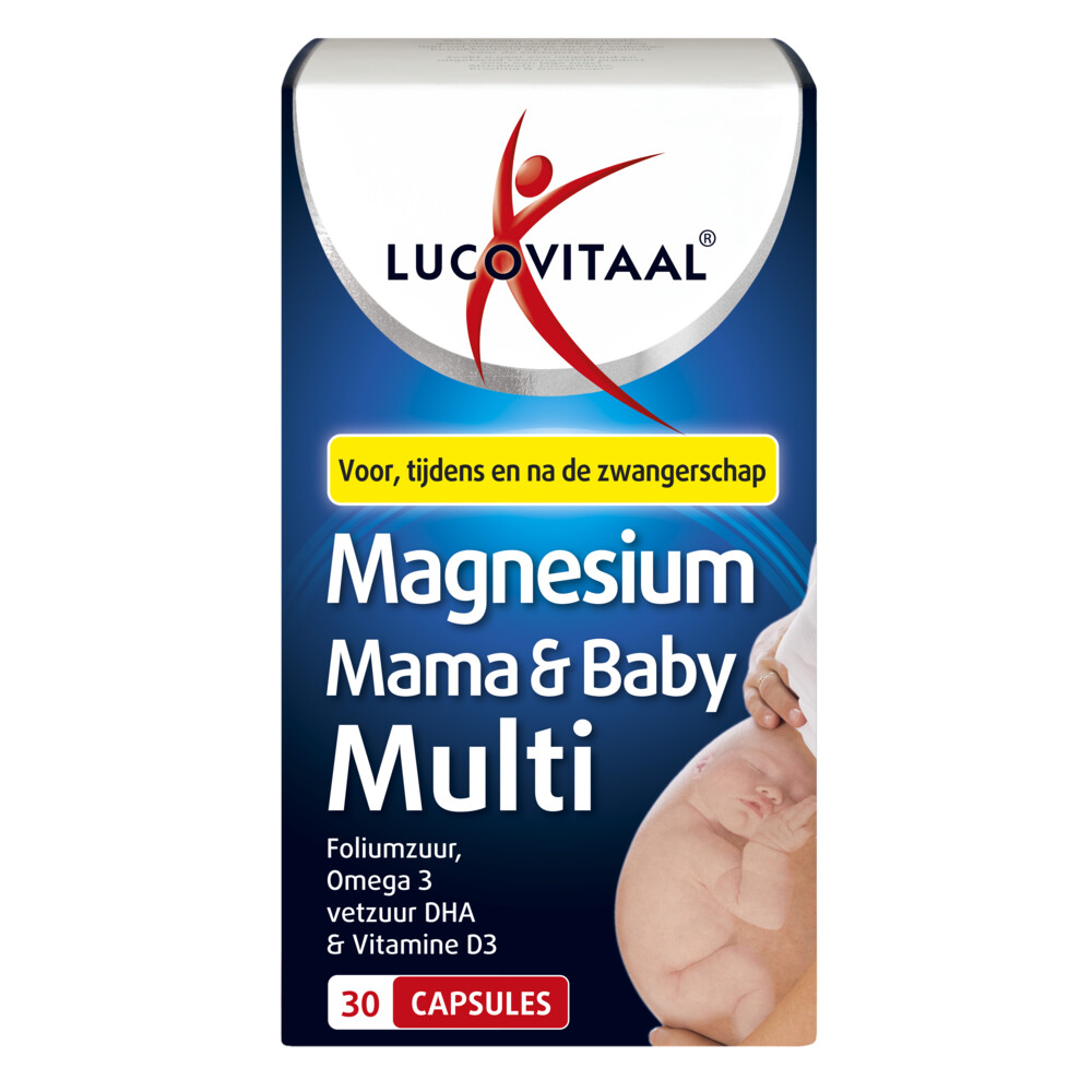 Lucovitaal Magnesium Mama & Baby Multi30 capsules