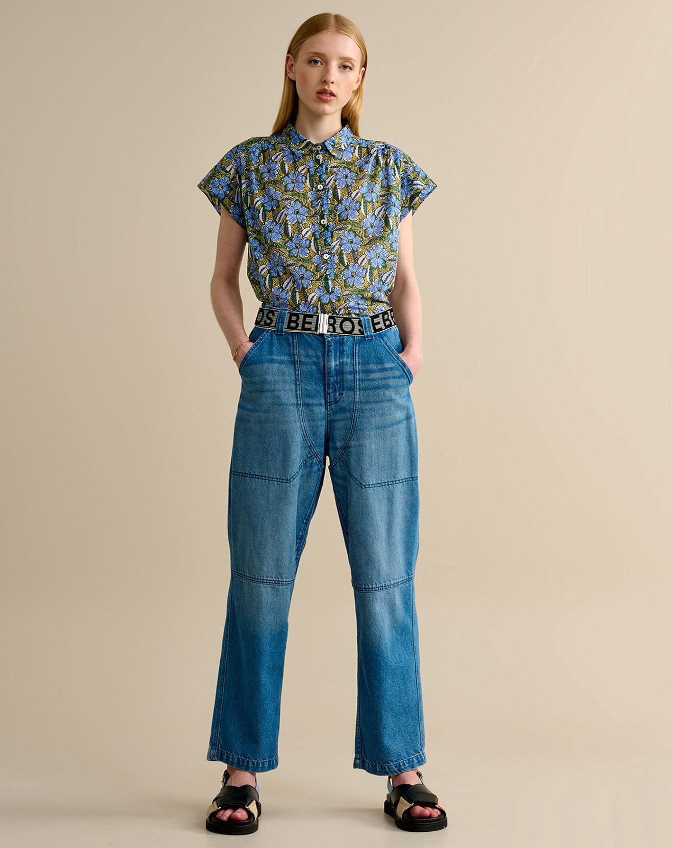 Bellerose Jean Pieta  light blue bleach