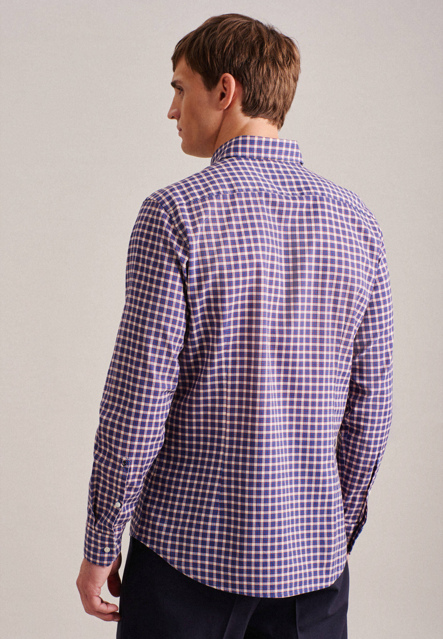 Seidensticker| Herren Leinenhemd Shaped