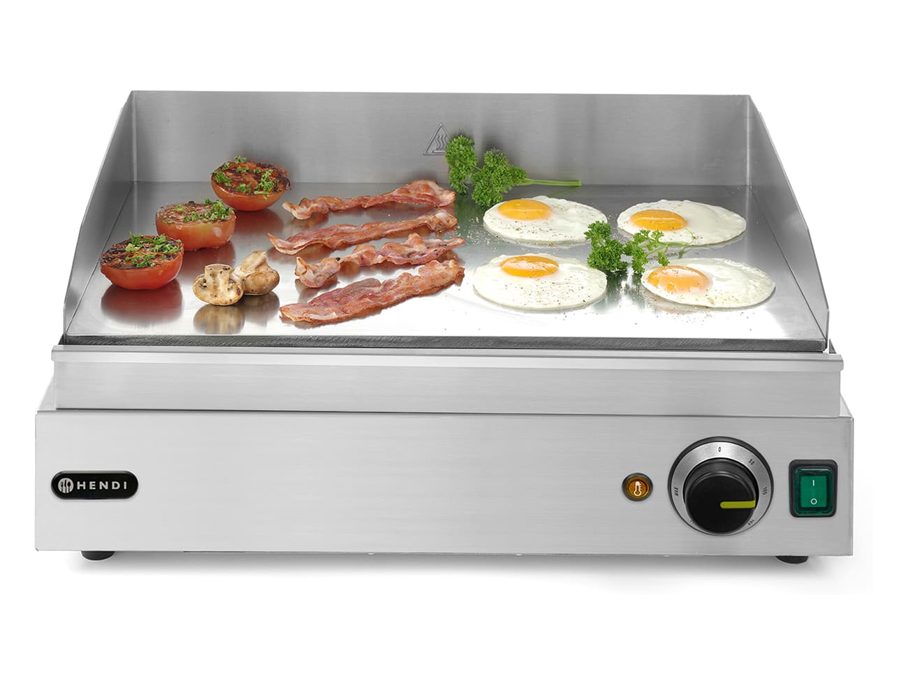 Plancha plaque lisse - grand modèle - 55 cm - Hendi