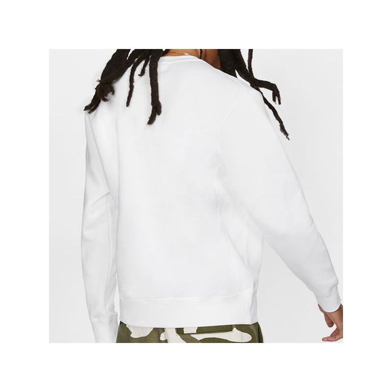 Sweat homme Club Fleece blanc ou vert