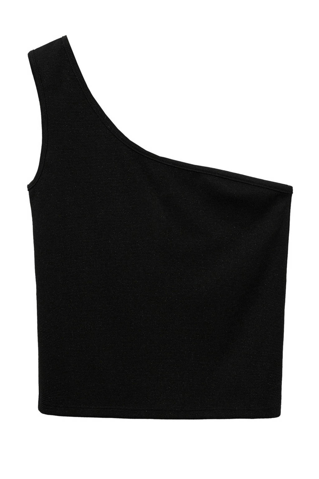 MANGO TEEN off shoulder top zwart