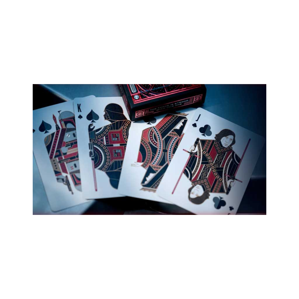 Cartes Bicycle Theory 11 - Star Wars Red