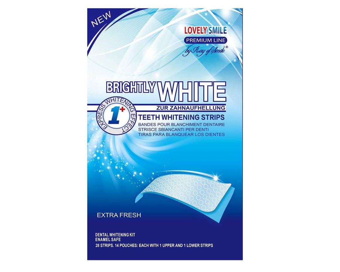 Lovely Smile WHITE-STRIPS Bleaching Stripes Zahnaufhellung-Streifen