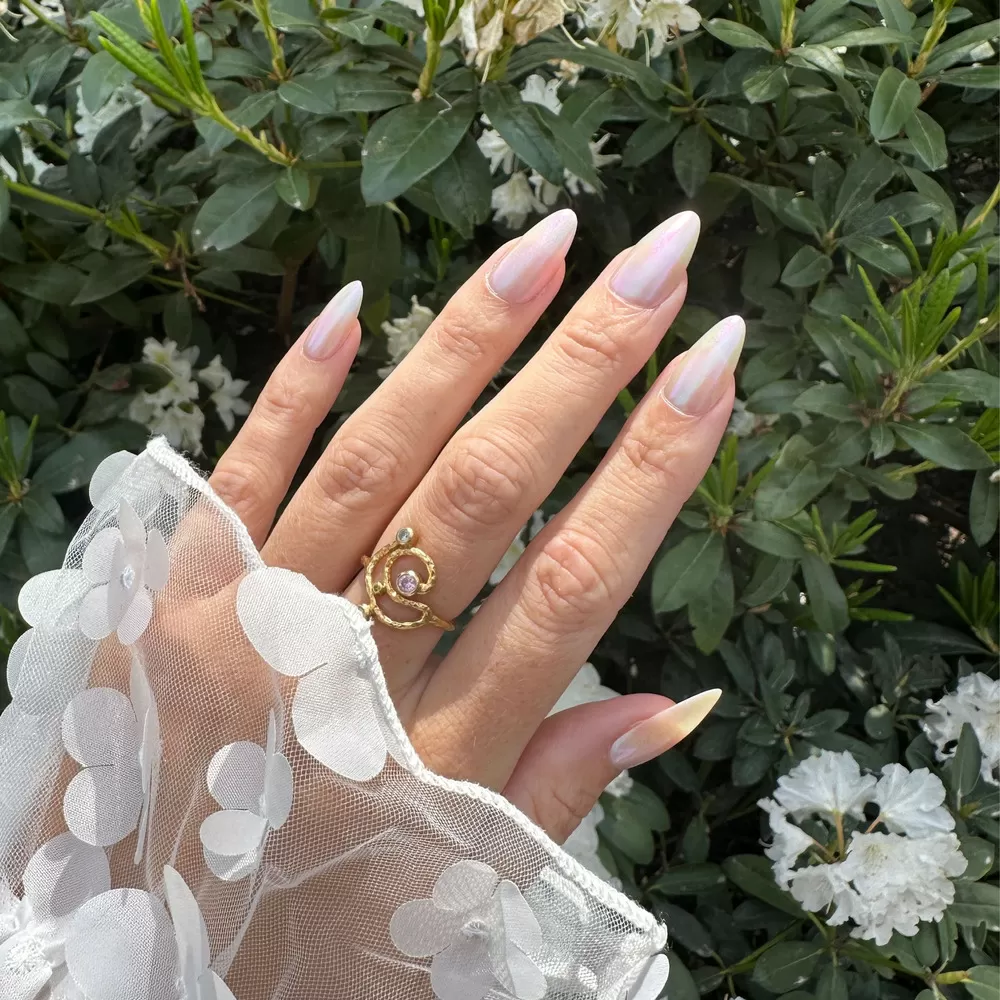 DUFFBEAUTY Instant Pro Press-On Manicure - Glazed Donut (Long)