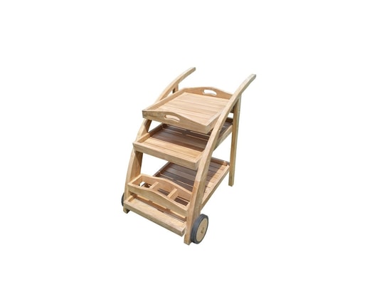 TECK LINE - Desserte de Jardin JAZZ Teck Premium