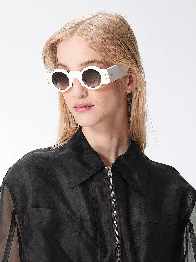 BALMAIN Sonnenbrille OLIVIER weiss